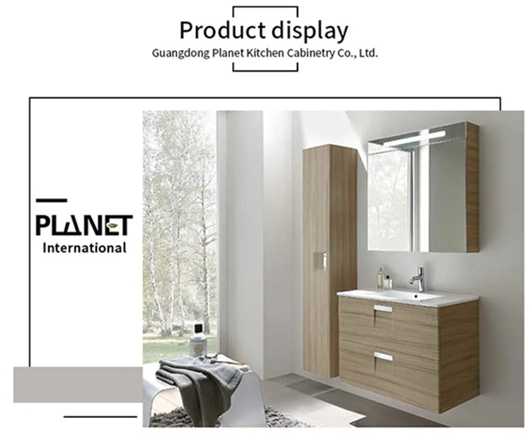 Italian Modern Hotel Wall Hung Bathroom Vanity Floating Cabinet Storage Bathroom Vanities Cabinets