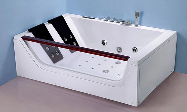 Indoor Two People Bathroom Jet Whirlpool Bathtub (KF-625)