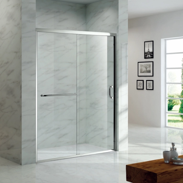 Tempered Glass Sliding Door Fashion Simple Shower Enclosure