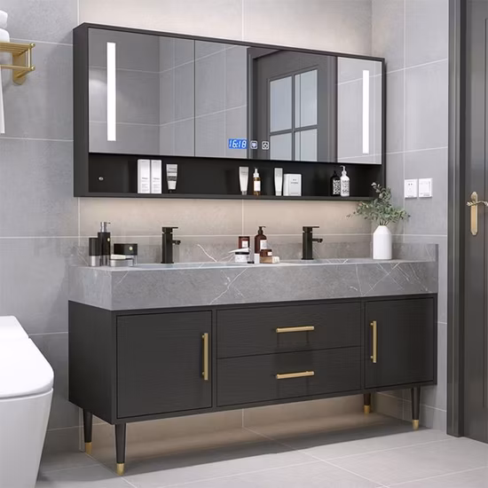 Meuble d'intérieur modulaire suspendu de 60 pouces